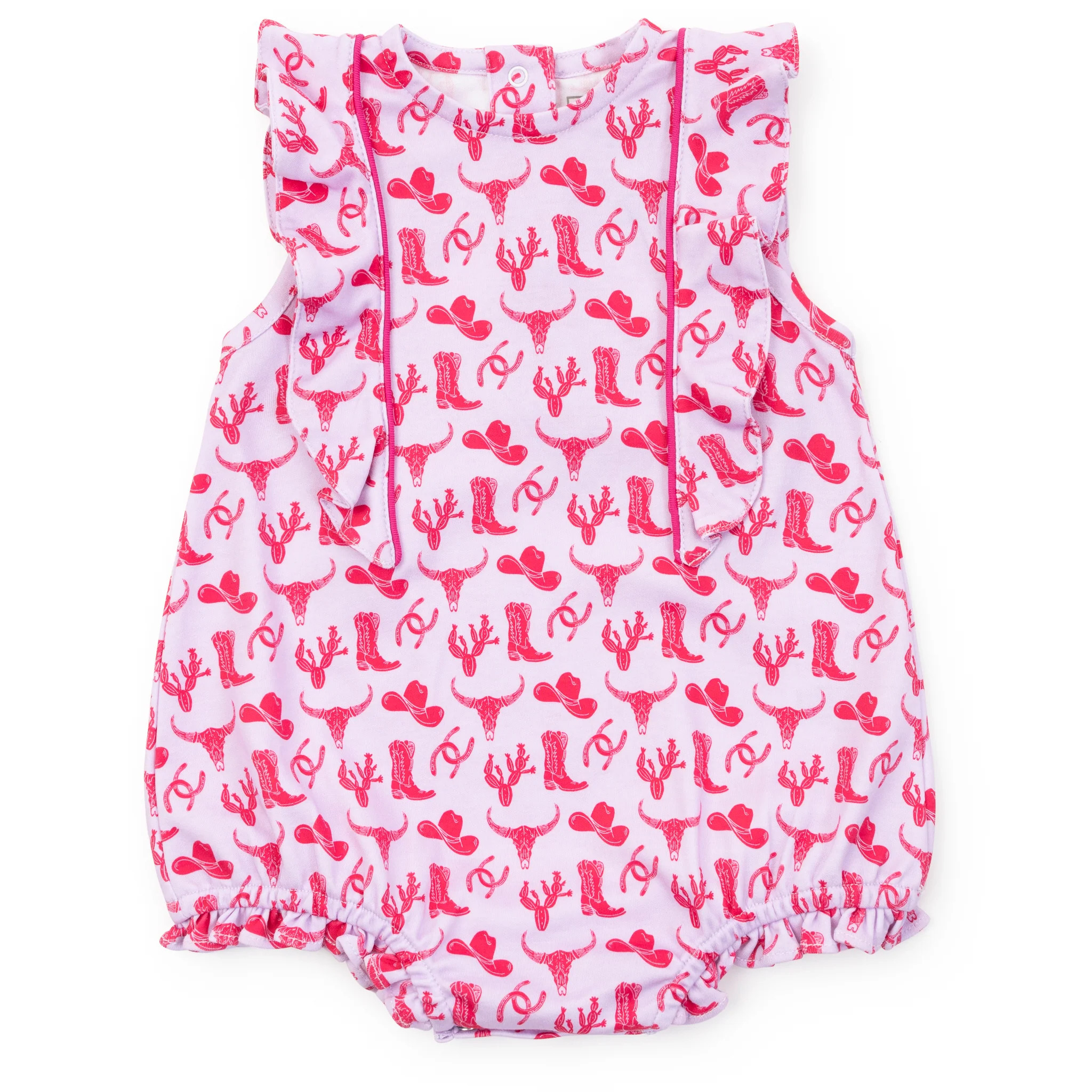 Mae Girls' Bubble - Wild West Pink | Lila and Hayes