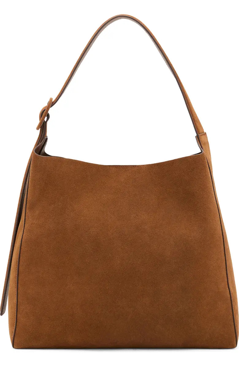 MANGO Large Suede Shopper Bag | Nordstrom | Nordstrom