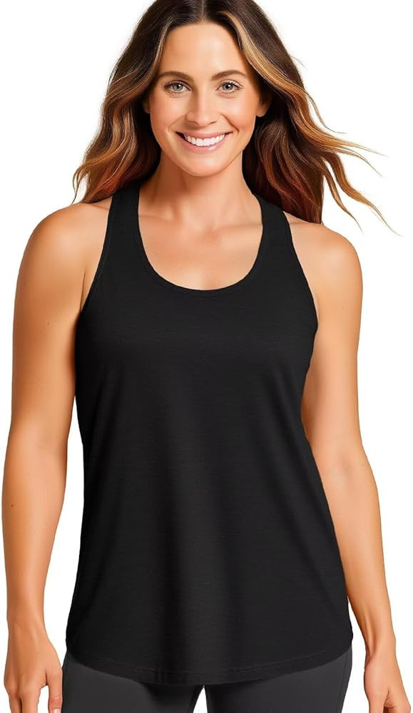 Zengjo Women's Workout Tanks Moisture Wicking | Amazon (US)