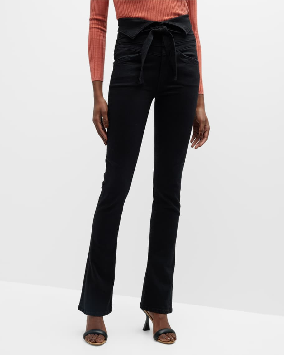 The Triple Stack Runaway Straight Jeans | Neiman Marcus