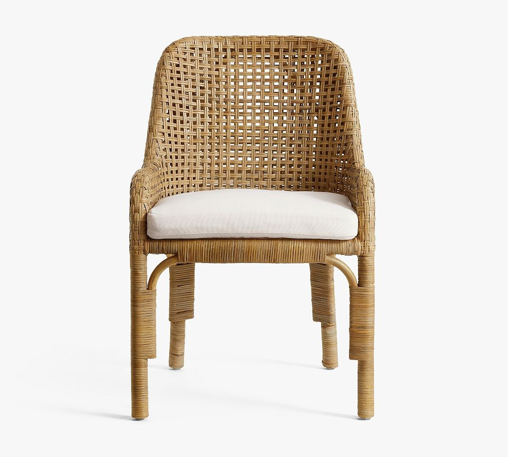 Mesa Rattan Dining Chair | Pottery Barn (US)