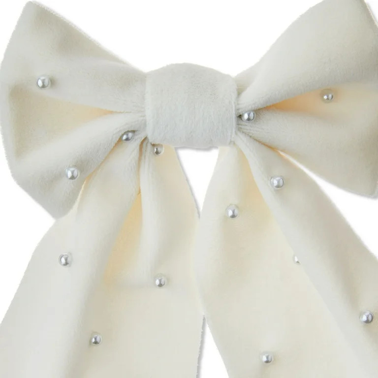 Lazo Decorativo con Cuentas de Perlas Marfil, 6", 2 Unidades, de My Texas House - Walmart.com | Walmart (US)