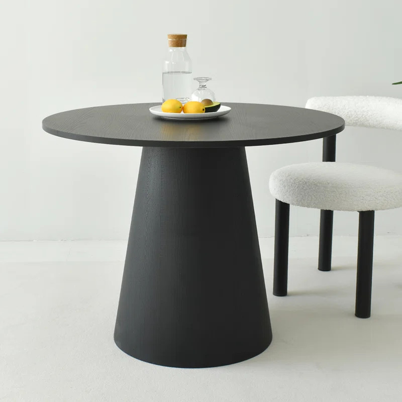 Agne 35" Round Pedestal Dining Table | Wayfair North America