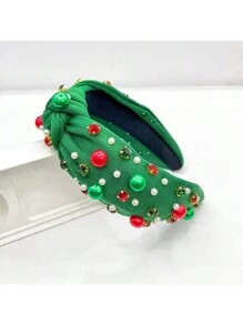 1pc European And American Festival New Arrival Hair Accessory, Fashionable Christmas Headband With R | SHEIN