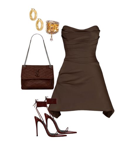 I am loving this all brown outfit! Perfect for a date night or galentines 🤎

galentines l valentines outfit l dinner outfit l going out 