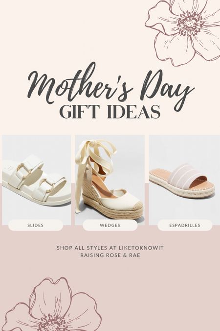 Mother’s Day gift ideas - shoes! #shoes #mothersday #gifts #mom #shoesale #may #target #amazon

#LTKGiftGuide #LTKShoeCrush #LTKSeasonal