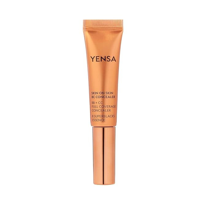 YENSA Skin On Skin BB + CC Full Coverage Concealer - Color Correcting Serum Concealer - Creaseles... | Amazon (US)