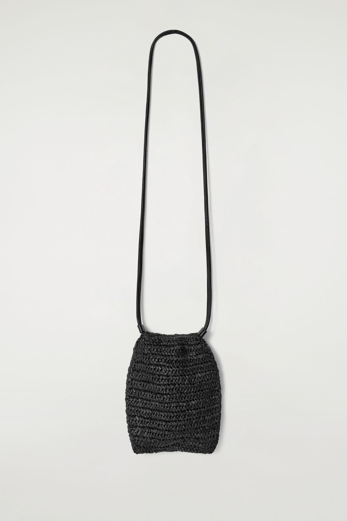 DRAWSTRING PHONE POUCH - STRAW | COS (US)