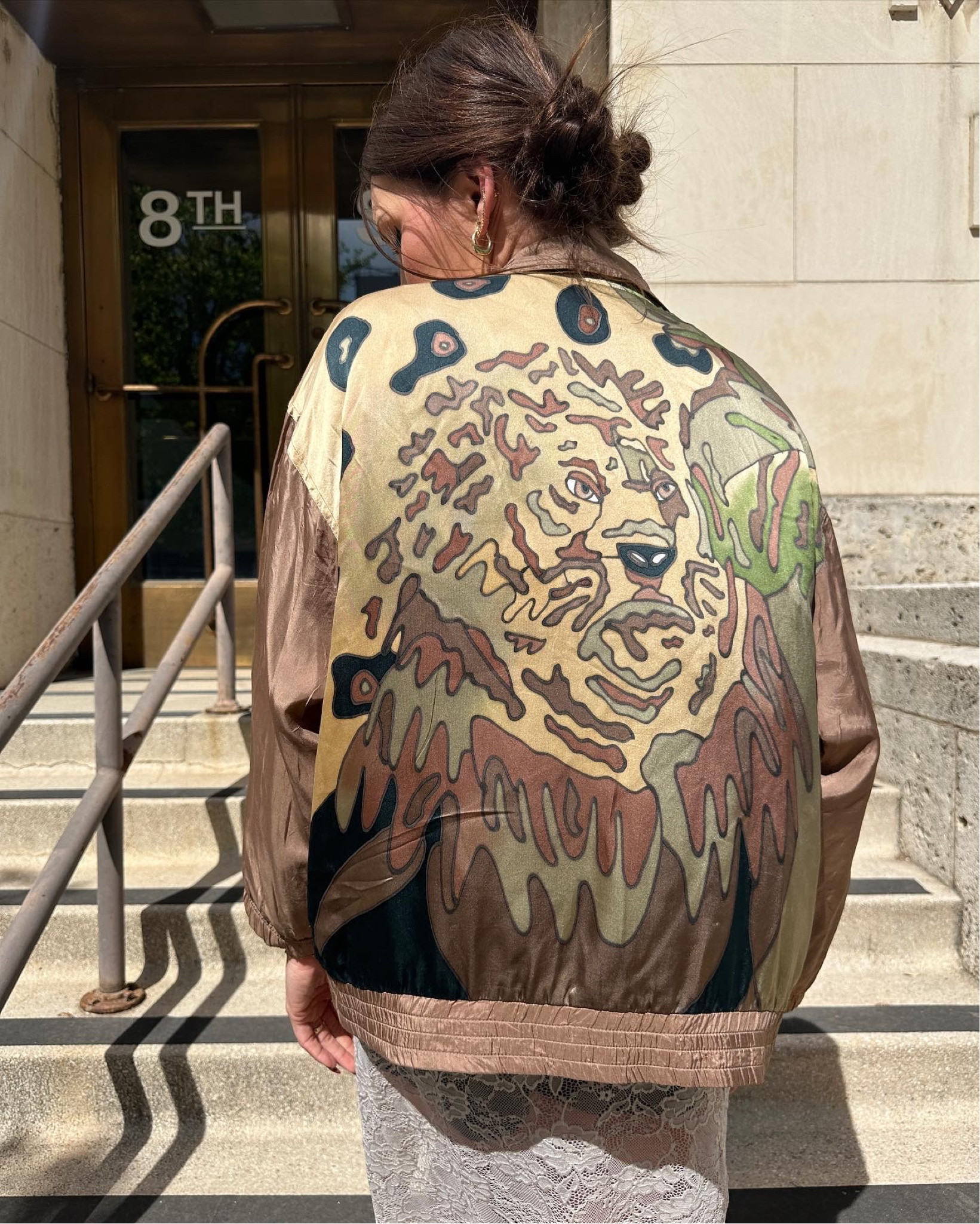 I found the most perfect vintage silk bomber and of course it was one of a kind 🥺 here’s a list of some similar ones! #springoutfit #lightjacket #vintagefashion #festivalfashion 

#LTKFind #LTKstyletip #LTKunder100