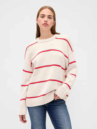 100% Cotton Oversized Sweater | Gap (US)