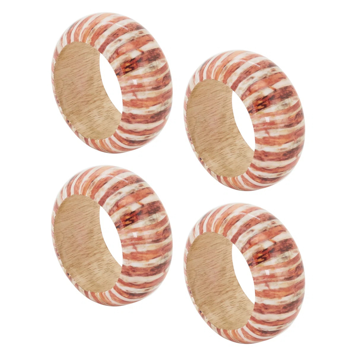 Wood Napkin Ring (Set of 4) | Wayfair North America