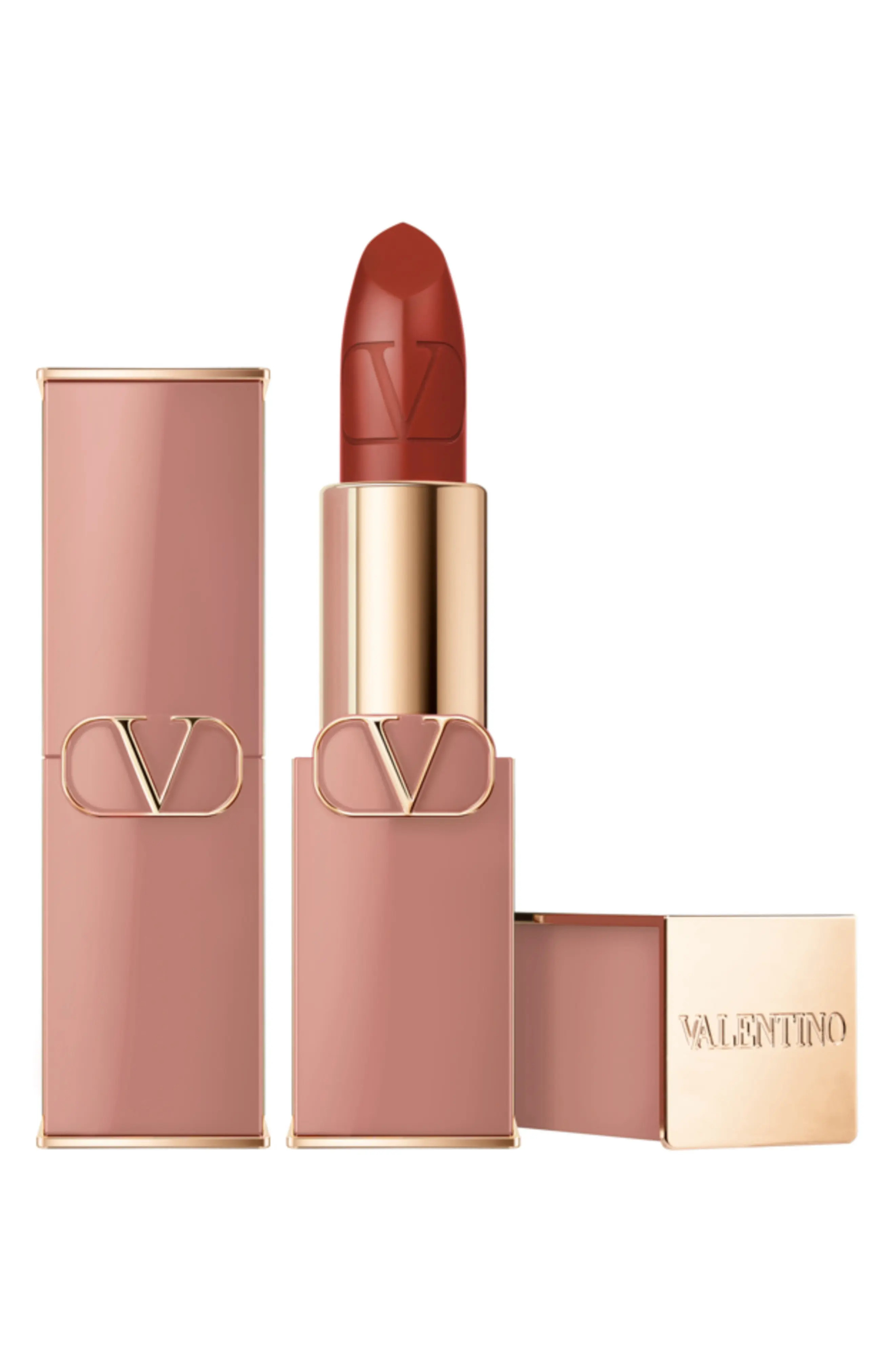 Valentino Rosso Satin Refillable Lipstick (Women) | Nordstrom | Nordstrom
