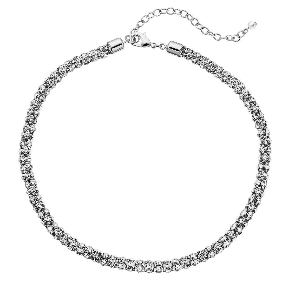 Napier Simulated Crystal Popcorn Chain Necklace | Kohl's