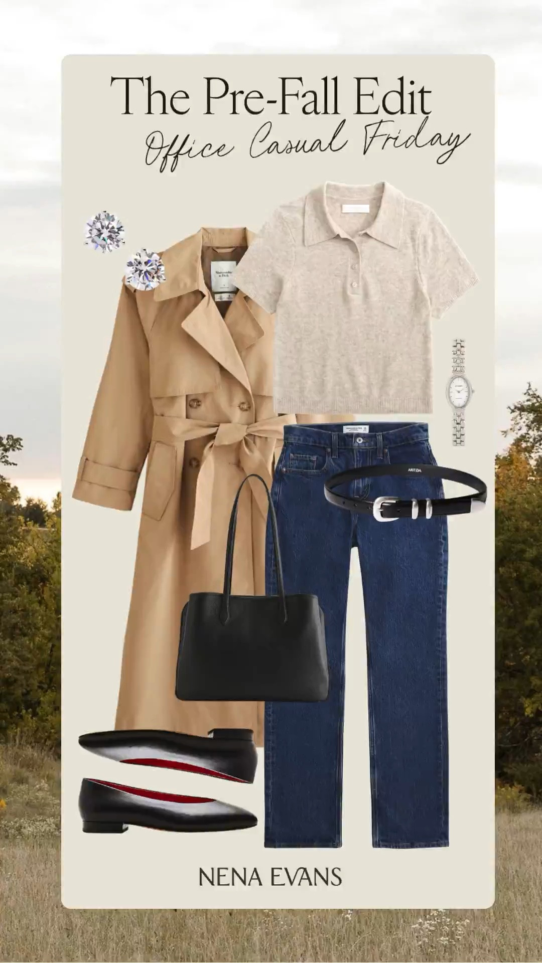 What to Wear: Office Casual Friday 💼 

pre-fall outfit inspo, pre-fall edit, abercrombie jeans, abercrombie denim, teacher outfits, back to school outfits, business casual workwear