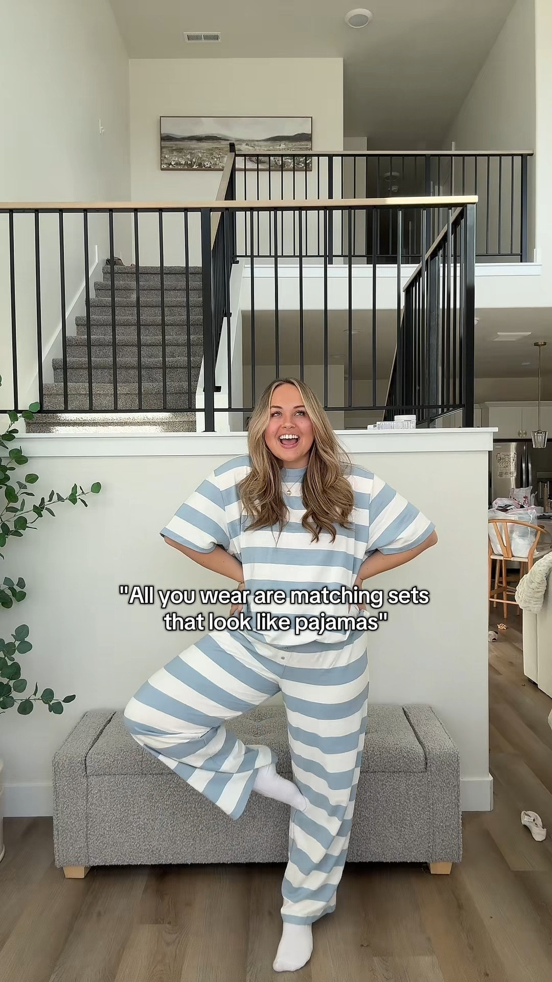 On sale for under $30 rn 😱 and comes in a couple other colors! I have it in the black stripe as well.

#LTKSeasonal #LTKsalealert #LTKmidsize