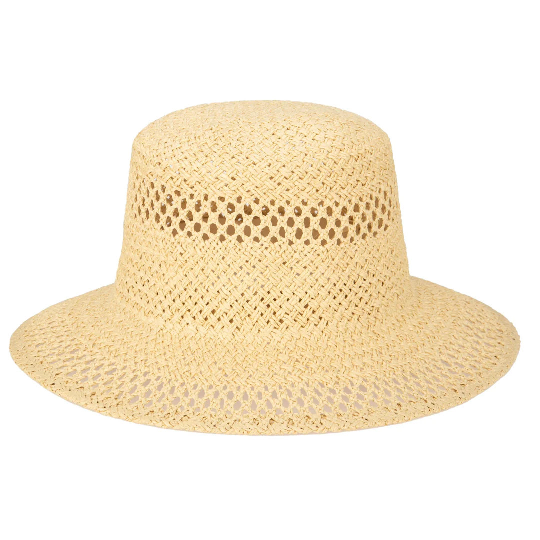 In the Clouds - Woven Paper Bucket Hat with Ventilation | San Diego Hat Company