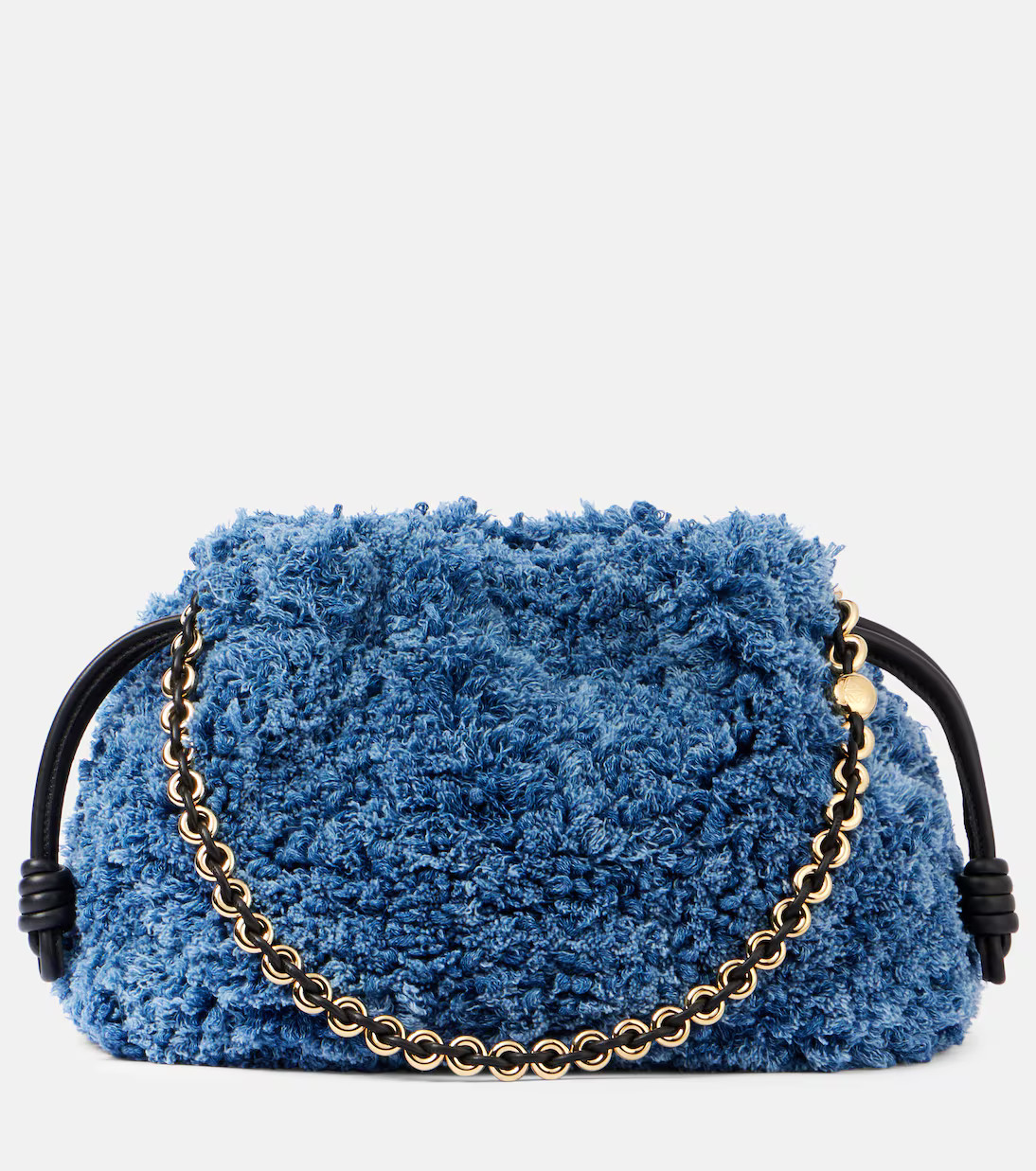 Flamenco Medium denim clutch | Mytheresa (US/CA)