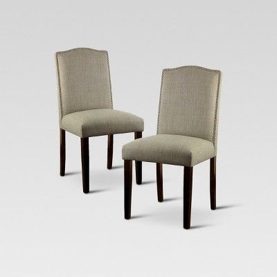 Camelot Nailhead Dining Chair - Threshold™ | Target