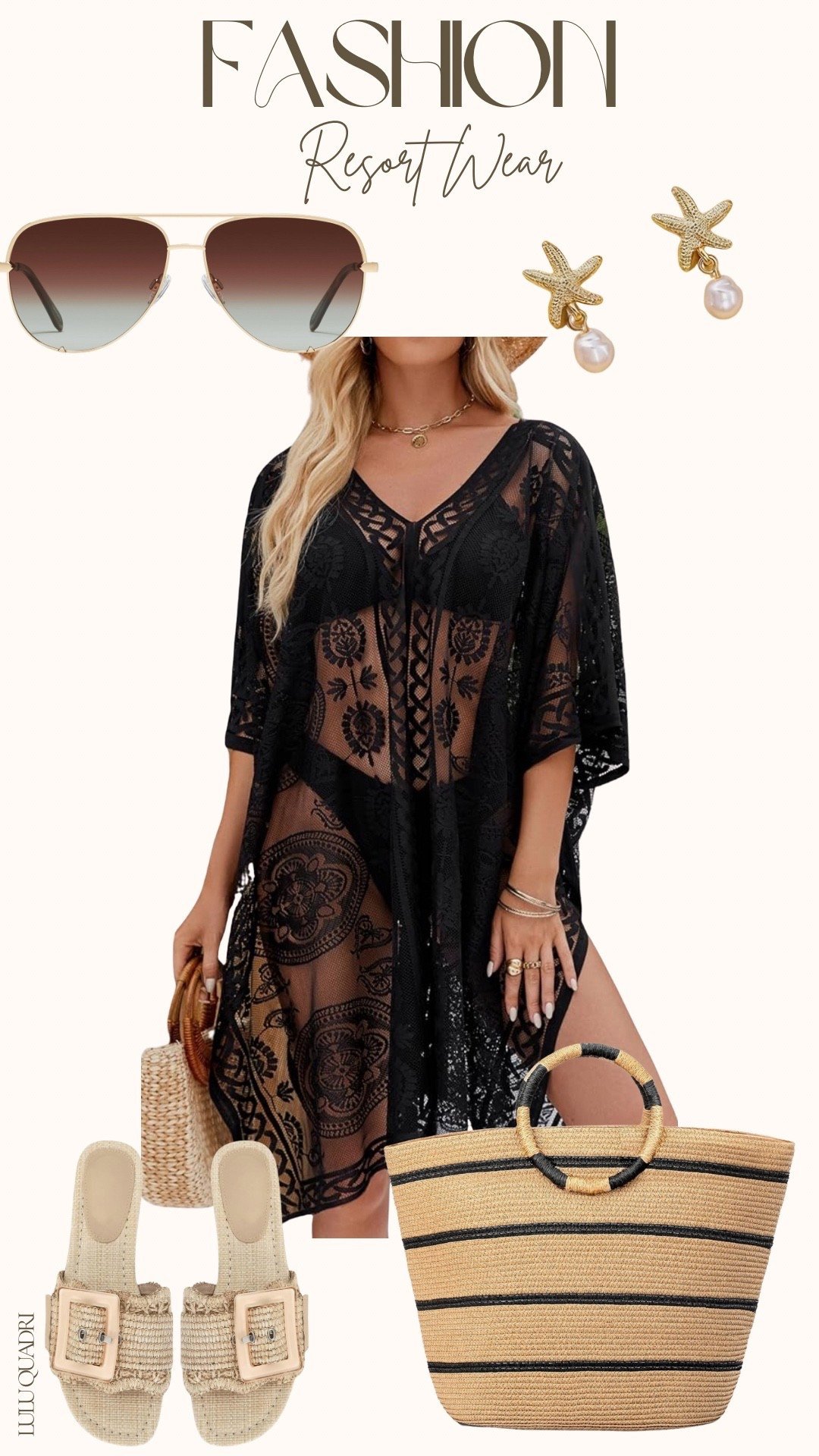 Spring break and vacation szn is coming up! Resort wear. Beach cover ups.  Sunglasses. Beach bags. Trendy beach wear. Mom resort wear  

#LTKOver40 #LTKTravel #LTKmomlife