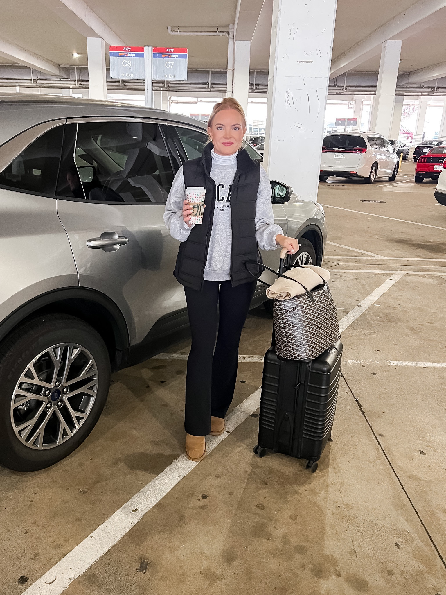 Winter travel outfit✈️

#LTKHoliday #LTKtravel #LTKSeasonal