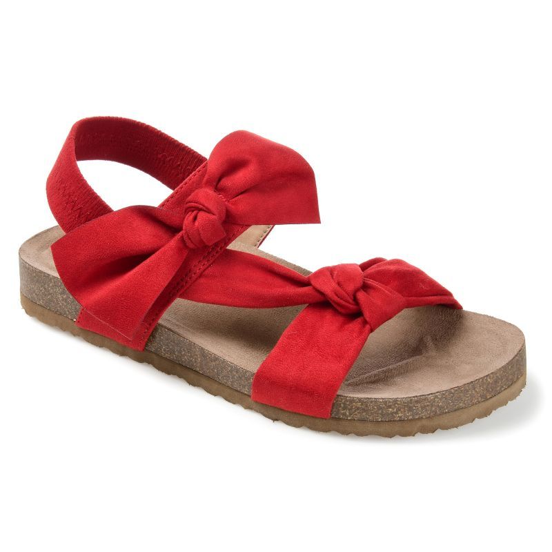 Journee Collection Womens Xanndra Multi Strap Flat Sandals | Target