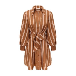 Emblem Tuck Mini Dress - Tan Emblem            
        
            

    
    
    











... | ZIMMERMANN (US, CA, EU, MENA)