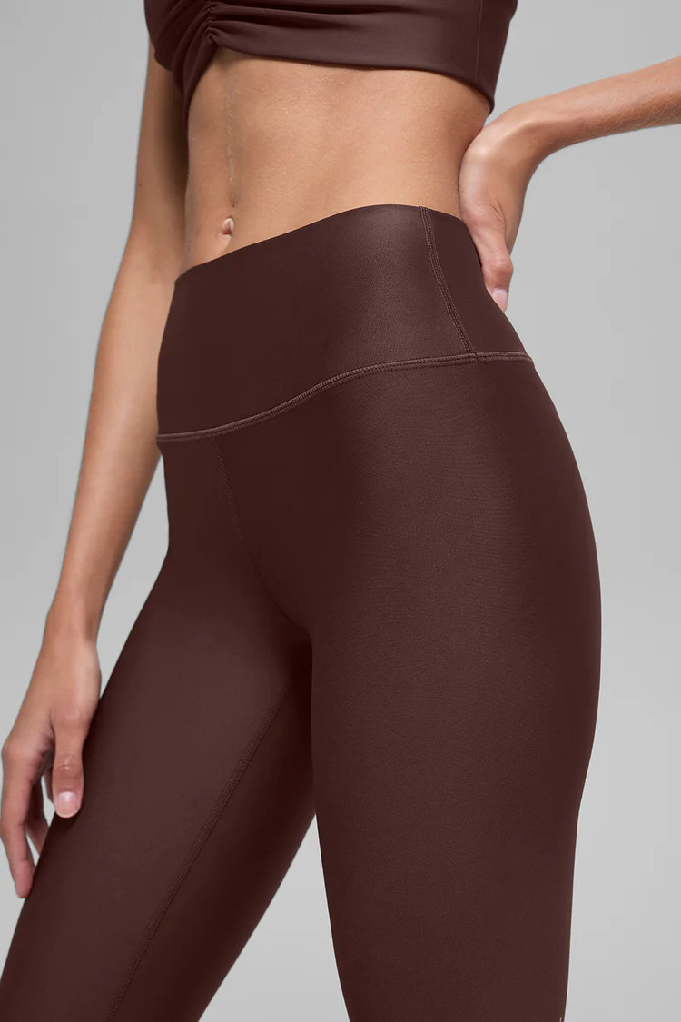 16'' High-Waist Airlift Capri - Brownstone | Alo Yoga (US)