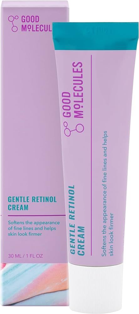 Good Molecules Gentle Retinol Cream - Night Cream with Retinol and Bakuchiol - Fine Lines, Hyperp... | Amazon (US)