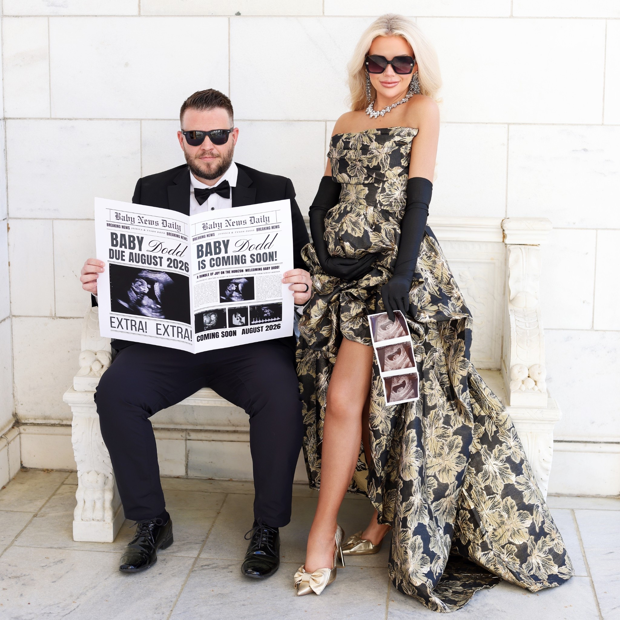 Baby Dodd due August 2026 🖤✨

Baby announcement
Jessicakhaas
Mom
New mom
Baby announcement ideas 
Baby
Mom life
Mothers Day
Pregnant
Preggo
Pregnancy
Pregnancy announcement
Iconic
Classic
Maternity outfit
OOTD 
Formal
Black tie
Wedding guest
Wedding guest dress

#LTKWedding #LTKmomlife #LTKBaby