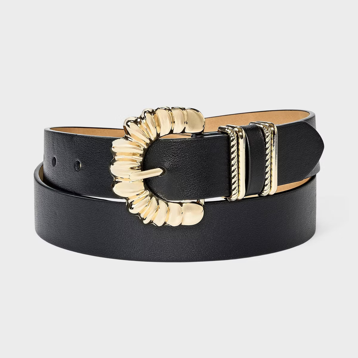 Organic Buckle and Harness with Loop Belt - A New Day™ Black | Target