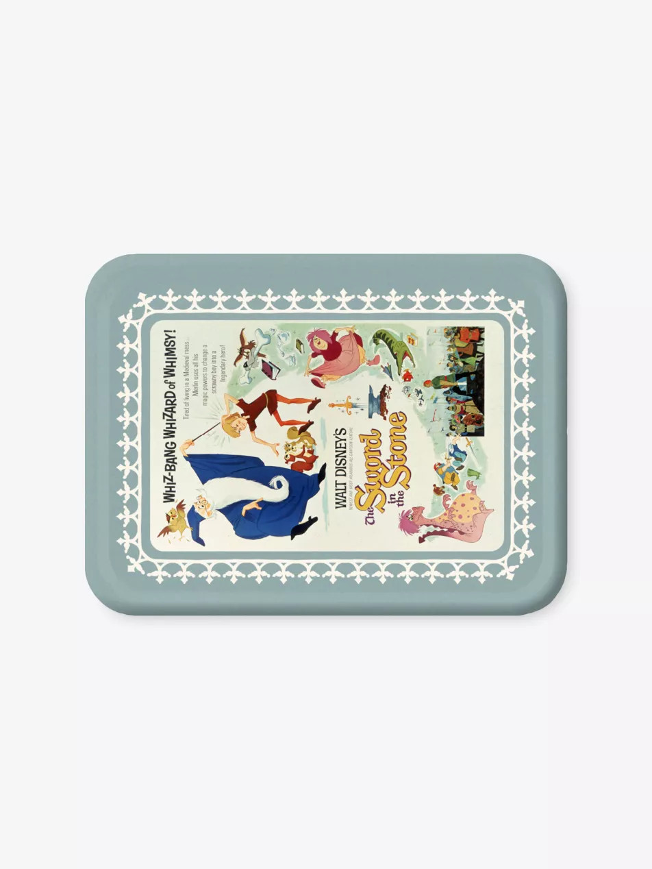 Chateau Orlando x Selfridges x Disney Movie Poster Rectangular Birch Veneer Tray | Selfridges