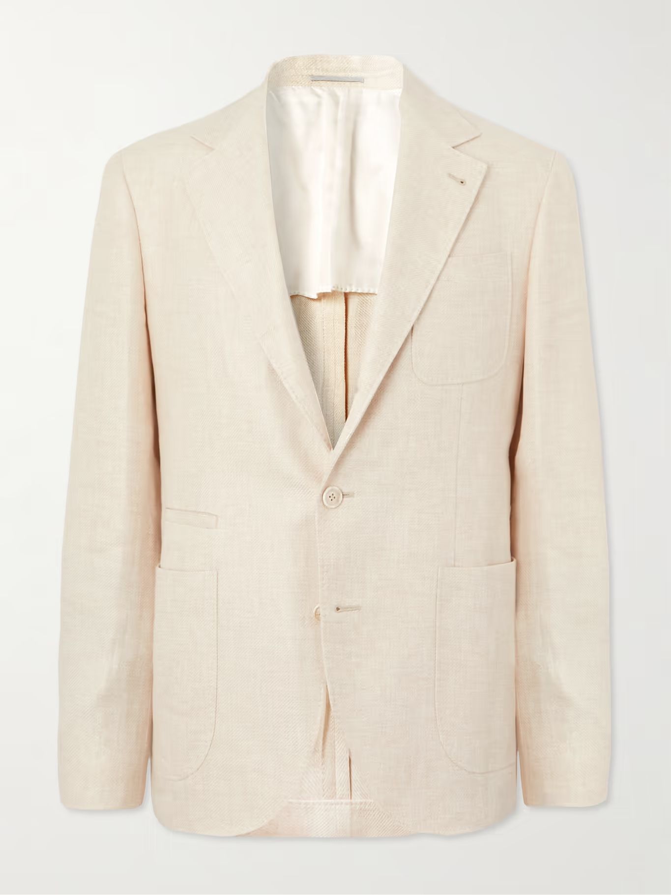 Linen, Wool and Silk-Blend Twill Blazer | Mr Porter (UK)