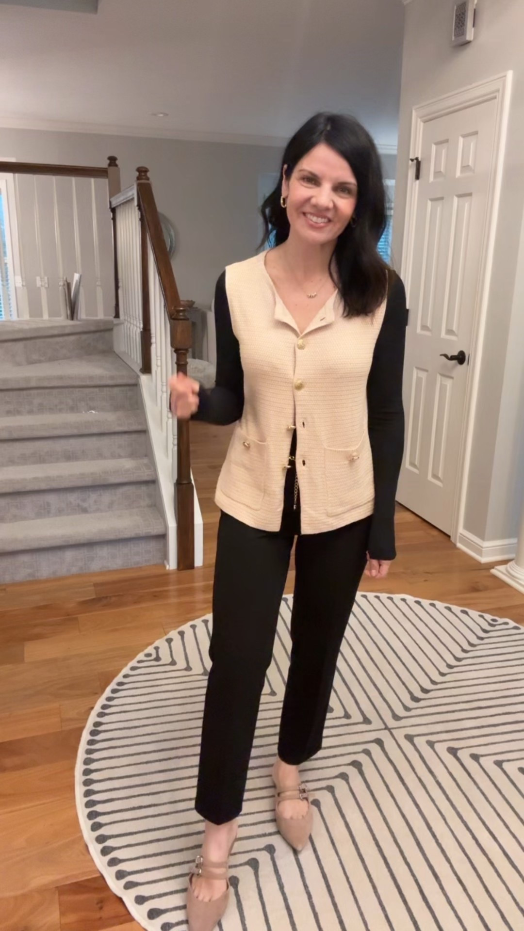 Love when you can style a piece of clothing for different occasions…like this vest! It looks great as work wear or for a casual  outfit. Which one is your favorite look?



#LTKStyleTip #LTKWorkwear #LTKFindsUnder50