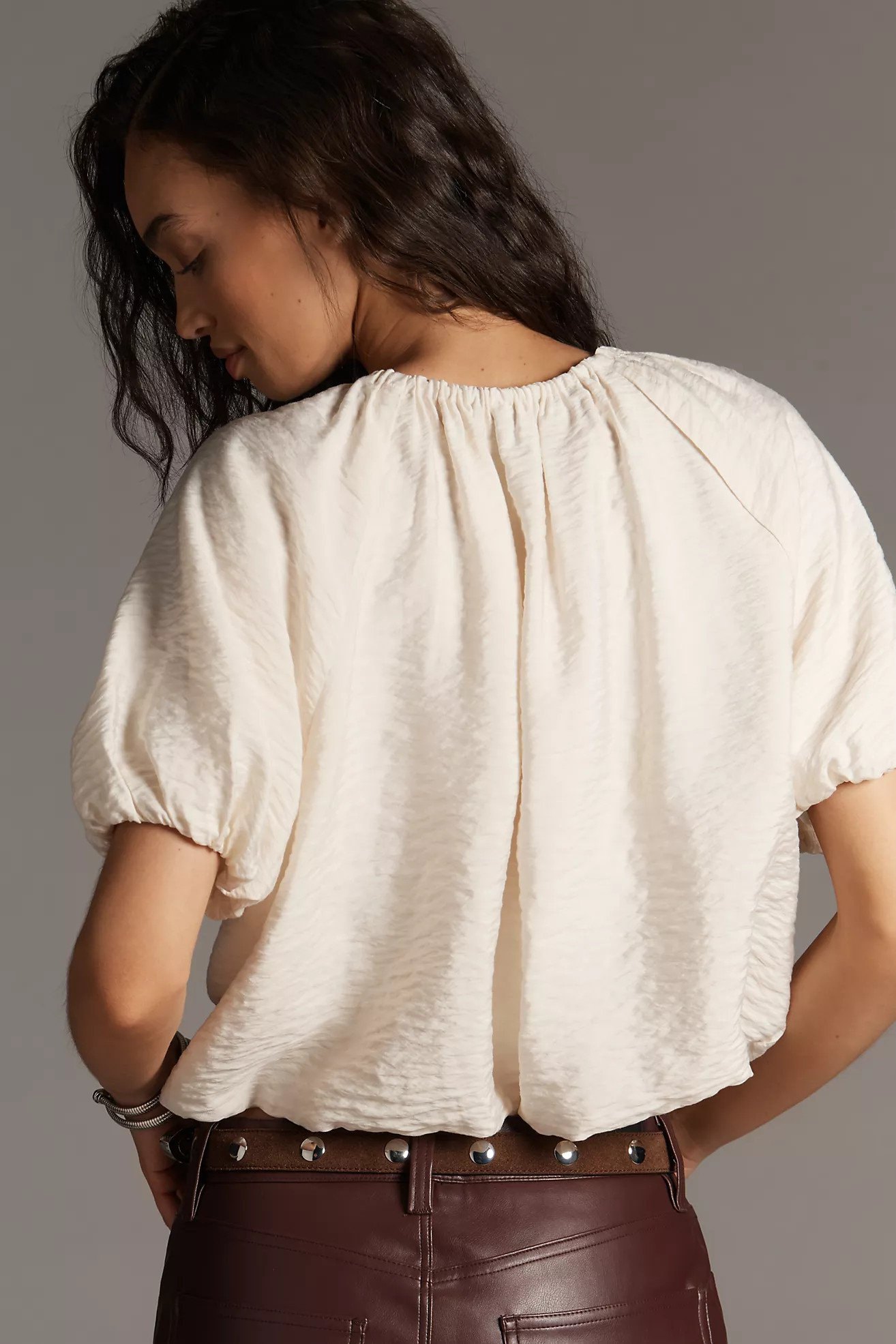 By Anthropologie Off-The-Shoulder Bubble Top | Anthropologie (US)