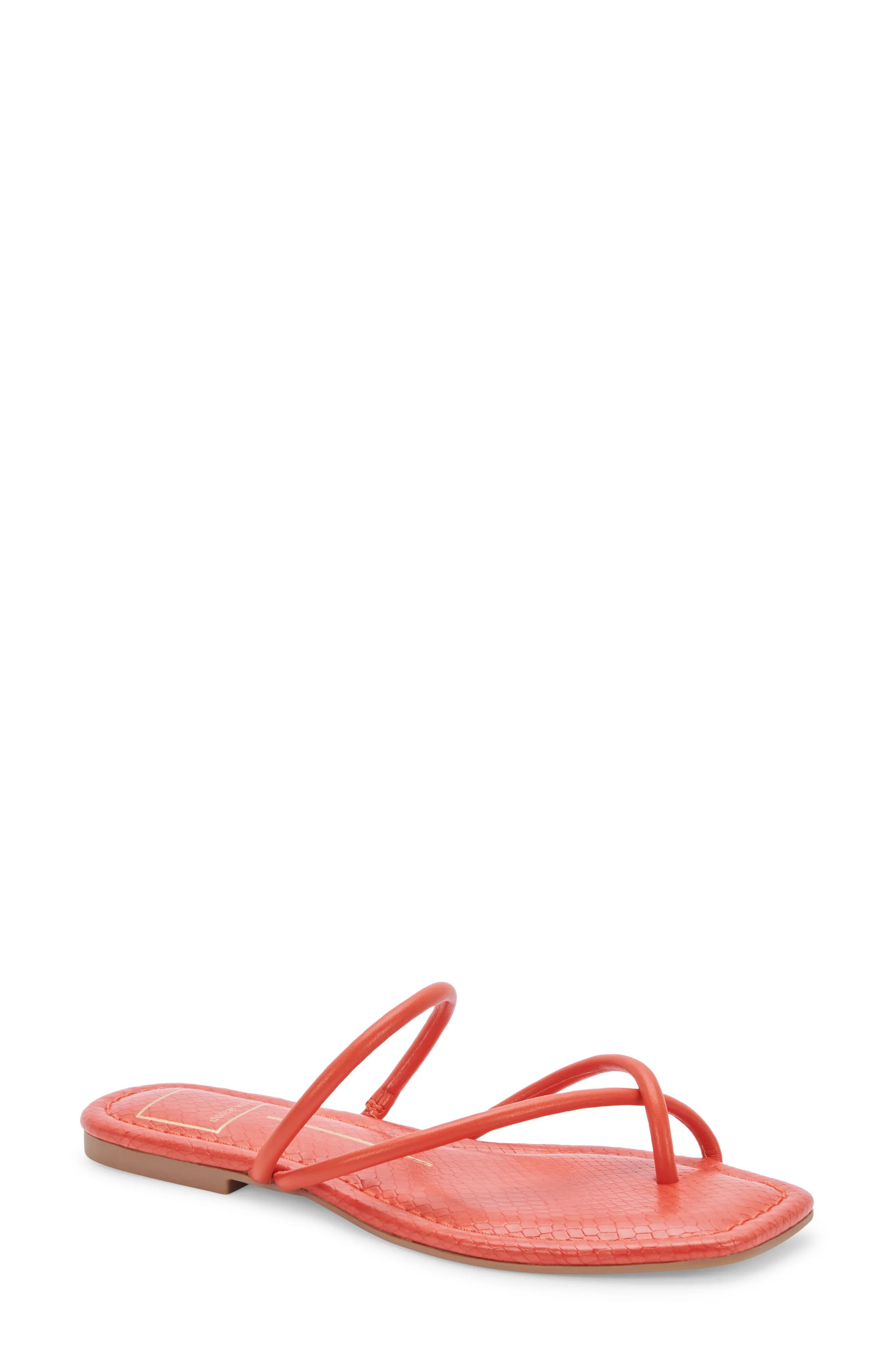 Dolce Vita Leanna Sandal in Persimmon Stella at Nordstrom, Size 7 | Nordstrom