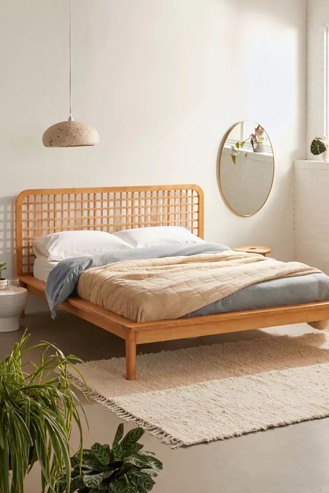 Nyla Platform Bed | Urban Outfitters (US and RoW)