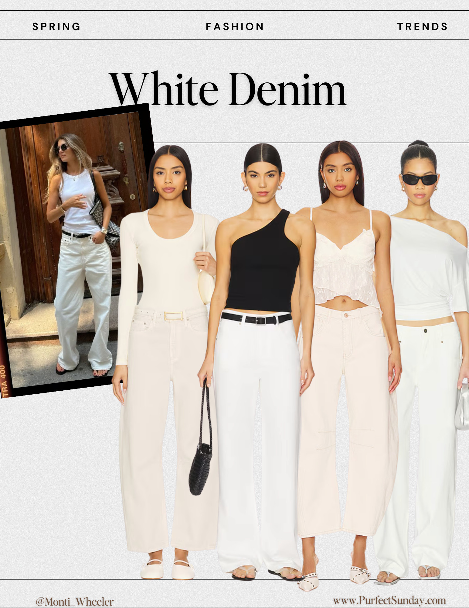 Spring Denim Trends 

 #LTKgrwm #LTKootd #LTKmomlife