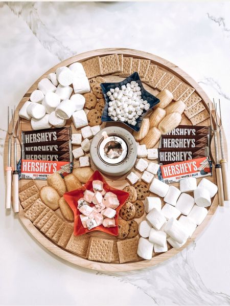 S’mores board 
Memorial Day weekend 
Fourth of July 


#LTKParties #LTKHome #LTKSeasonal