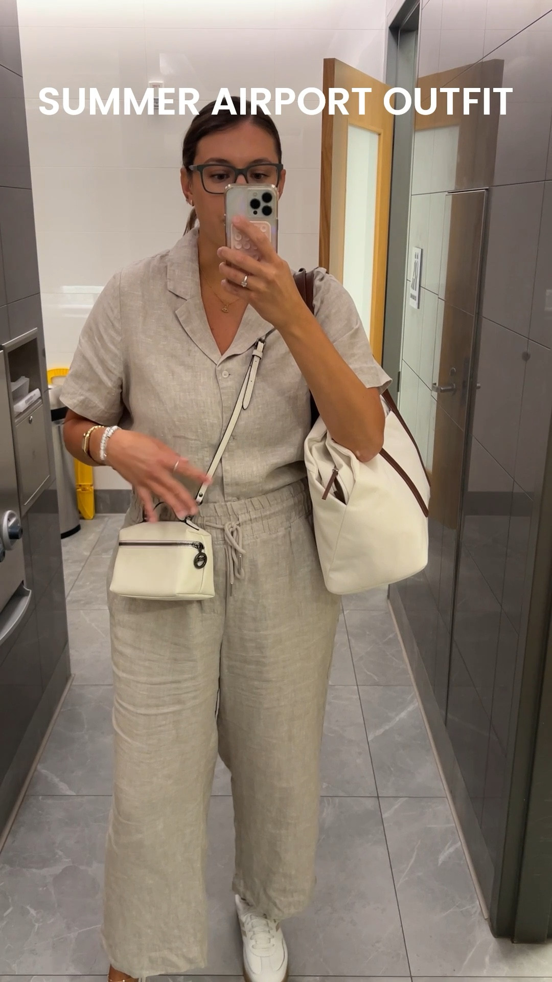 Travel day! 5AM flight to Wisconsin. Wearing this linen top and matching pull on linen pants for a comfortable summer outfit that is breathable. Love wearing linen while traveling 


Quince / quince linen / airport outfit / airport clothes / linen set / flax linen / airplane outfit / travel outfit 

#LTKTravel #LTKFindsUnder100 #LTKMidsize