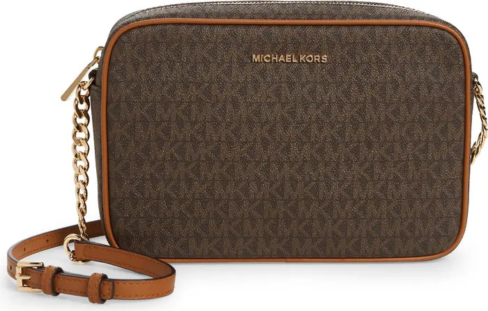 'Large Jet Set' East/West Saffiano Crossbody Bag | Nordstrom