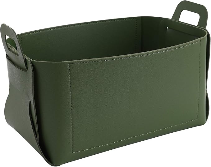 KINIVA Gift Baskets for Present-Valet Tray Organizer - Leather Dresser Organizer Box for Men and ... | Amazon (US)