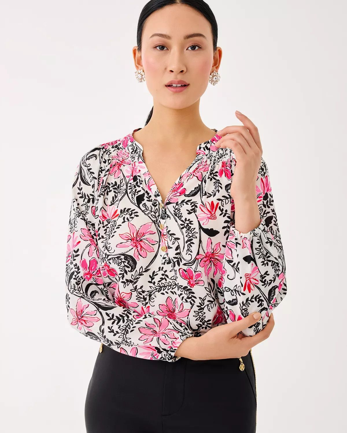 Elsa Silk Top | Lilly Pulitzer