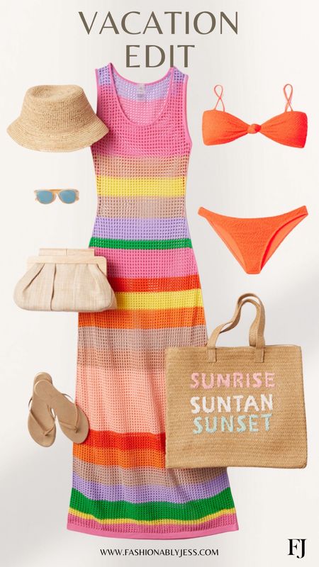 Cute vacation outfit I’m loving from everything but water 

#LTKSwim #LTKStyleTip #LTKOver40