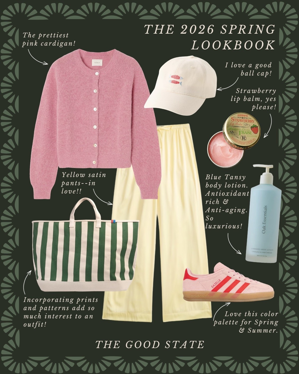 This month I fully lean into springtime outfits — playful patterns, bright colors, and fun layers. The  Farmers Market Club came back in full swing, reminding us the beauty of spring and to embrace the warm sunshiny days☀️ We brought our favorite woven bag, tied with a silk scarf to match our whimsical outfit for slow mornings at the farmers market. The Garden Club girlies welcomed us with fresh picked flowers and pastries to enjoy as we felt the nice, evening spring breeze. We fully embraced the fun and brights colors of spring including strawberry red🍓 and sunshiny yellow! Obsessing over everything floral and jelly sandals (yes they are back👏🏼) to play into our chic springtime looks. Still loving gingham and lace trim — oh and I can’t forget scalloped, eyelet details! This is was the month of slowing down and romanticizing every detail of life. Soaking up every warm sunny day, looking for the prettiest blooming flowers, and the best produce picked. Here’s to choosing all the bright and fun colors and enjoying every moment of these beautiful days. March you were good to us, can’t wait to see what April brings🍉🌸🌈

#LTKActive #LTKSaleAlert #LTKootd