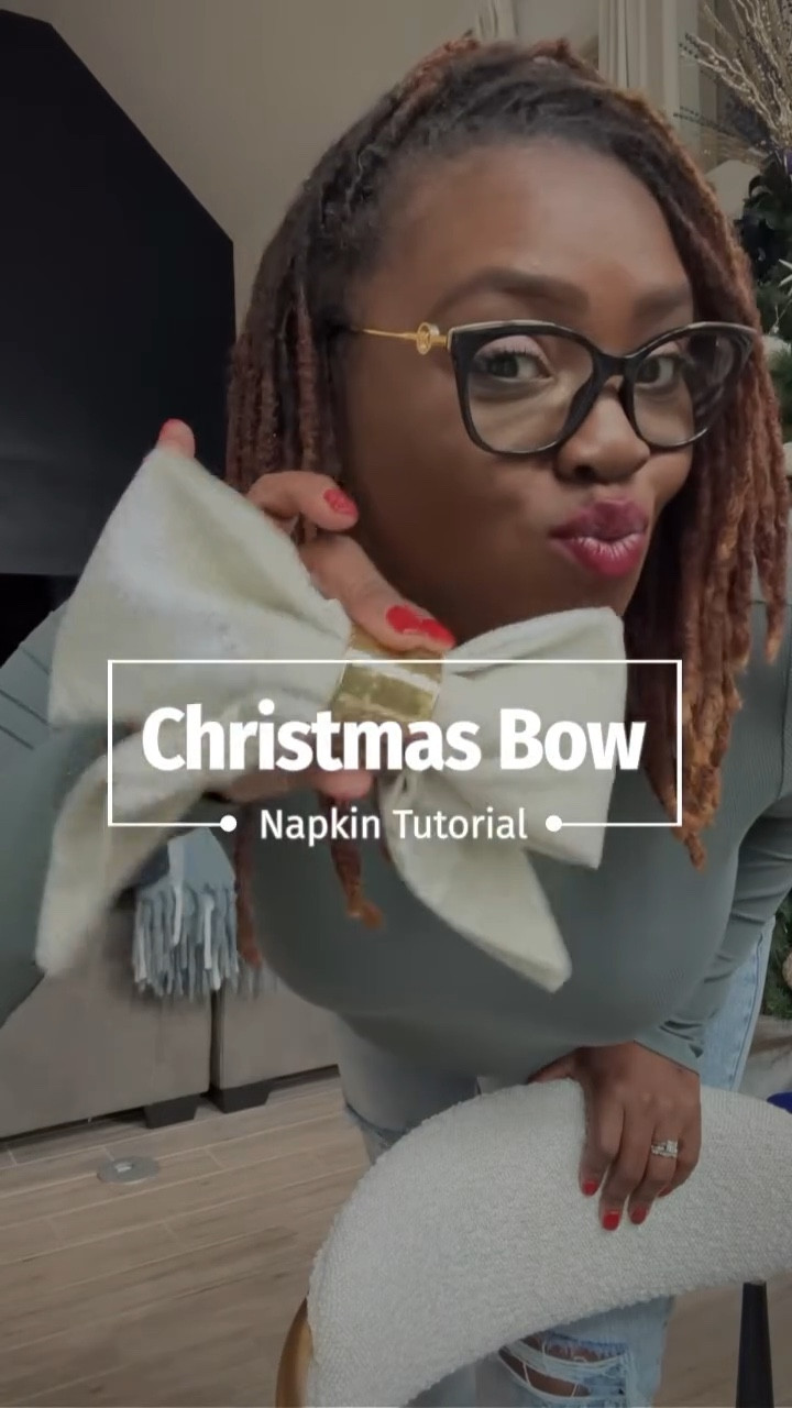 I’m fighting for my life trying to not put up Christmas decor so we gone run it back to this super popular napkin folding tutorial that you guys go crazy for every year. 

Listen, Christmas will be here sooner than you know and you want to be prepared sis! 

Start practicing now because that slip through the napkin holder can get you caught up if you’re not careful 🤣🤣🤣🤣🤣. 

Ok luv yall bye ✌🏽✌🏽✌🏽✌🏽✌🏽✌🏽✌🏽

You ready for more Christmas content in your feed?

#LTKHome #LTKSeasonal