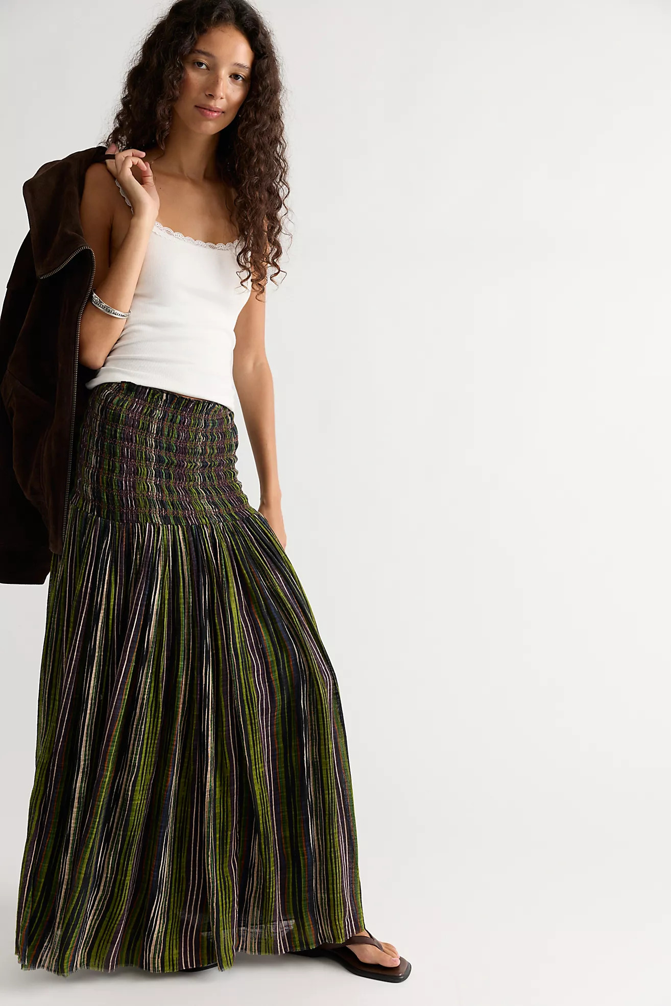 FP One Ravenna Printed Convertible Maxi Skirt | Free People (UK)