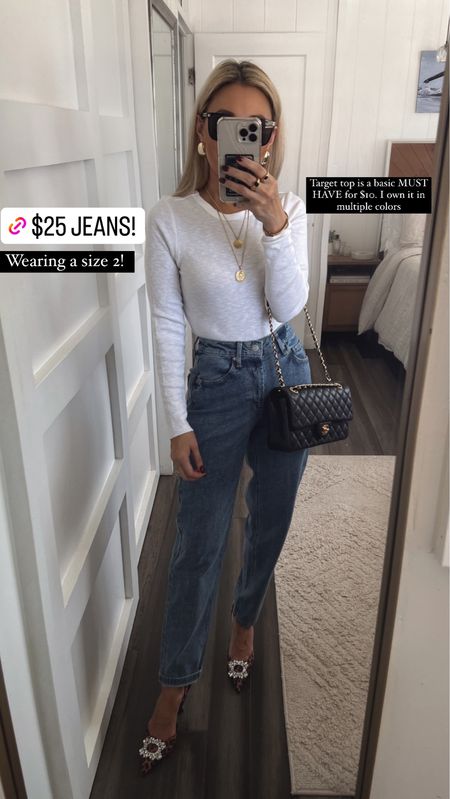 Target jeans under $25! I’m obsessed. Wearing a size 2. 

#LTKfindsunder50 #LTKstyletip #LTKsalealert