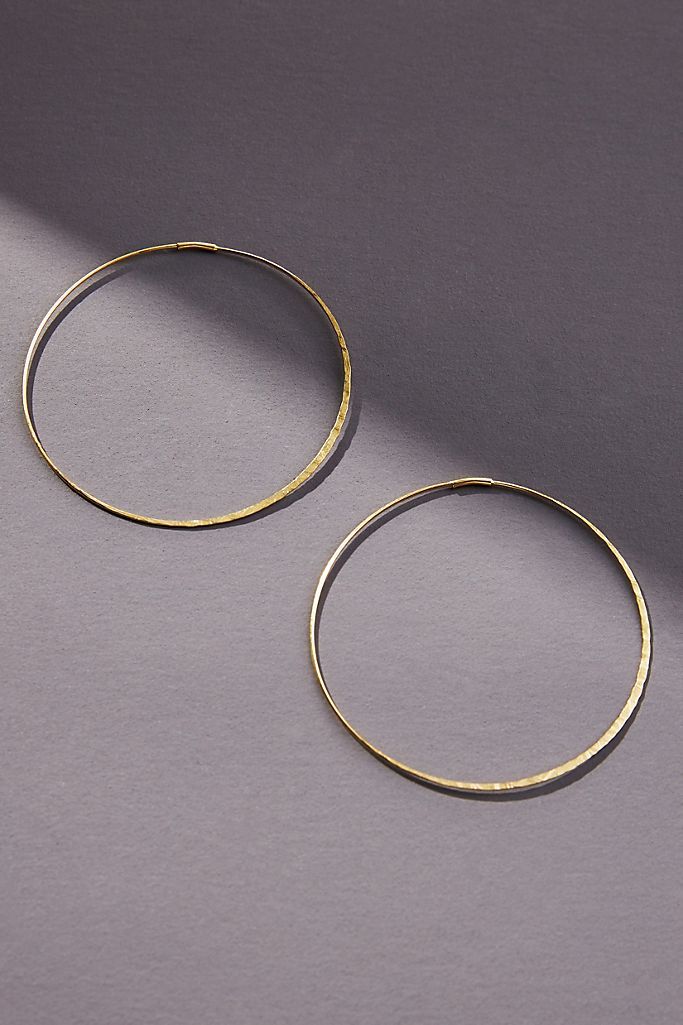 Isabel Large Hoop Earrings | Anthropologie (US)