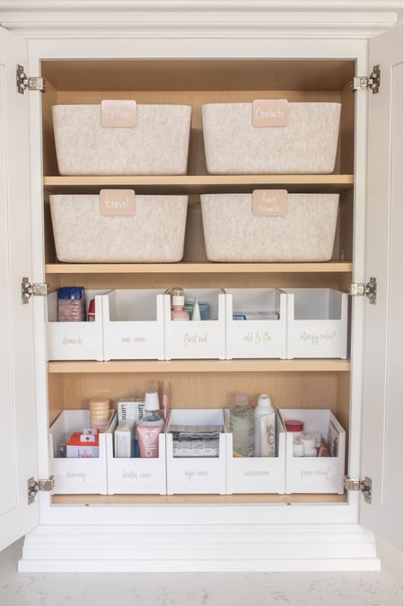 The bins and bin clips from my bathroom cabinet are on sale right now! 

Home organization, organizer, storage bins, bathroom organization, the container store 

#LTKFind #LTKhome #LTKsalealert