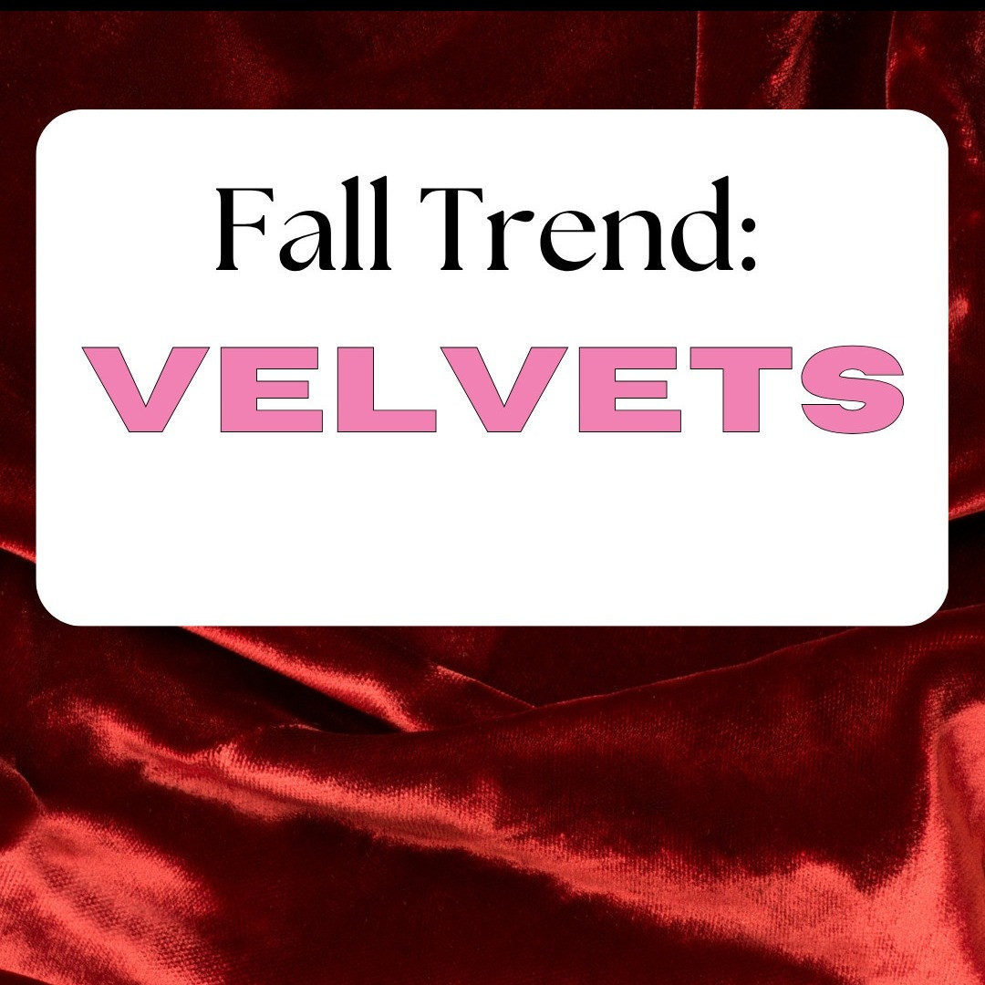 I am not sure if this can really be a trend since to me velvet is always in for the fall/winter. However I do think there was more velvet outfits this year on the runway shows. 

Will you be adding a velvet skirt, velvet top, velvet dress or velvet shoes to your wardrobe this season?  

 #LTKSeasonal #LTKOver40 #LTKMidsize
